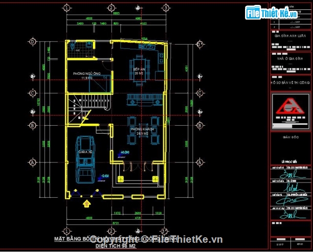 3 tầng,biệt thự 3 tầng,biệt thự hiện đại,bàn vẽ cad biệt thự